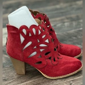 Mi.Im Red Suede Shoes women’s